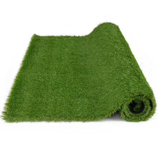 Indoor Outdoor Synthetic Turf Mat with Drainage Holes-M