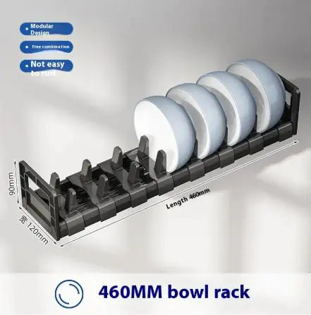 Kitchen Bowl Dish Tableware Storage Rack