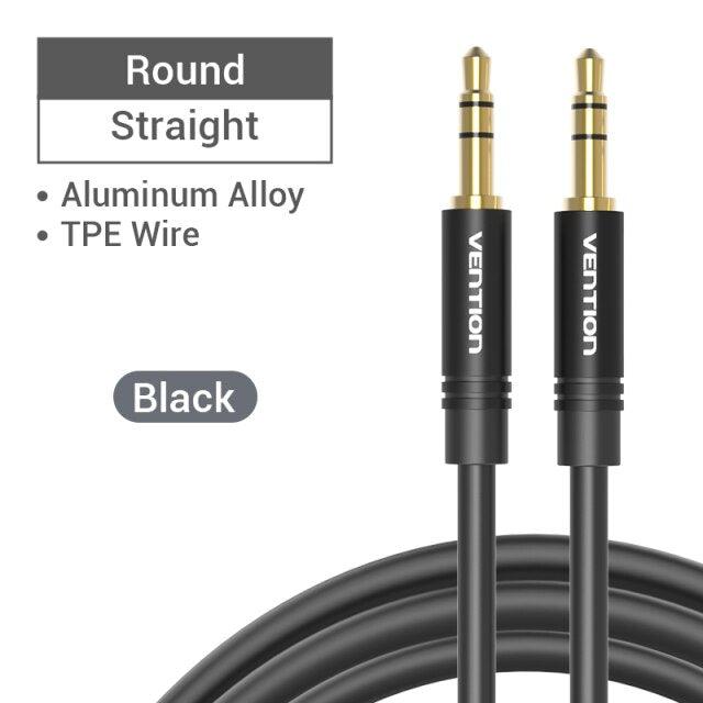 Jack 3.5mm Aux Cable 3.5mm Audio Cable Jack Headphones Speaker Cable Male Stereo Audio Cable Fabric Braided Compatible For Headphones Smartphone Car Stereos
