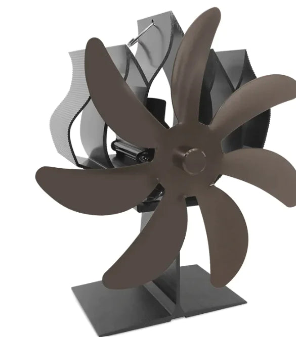 Ice Fishing Fire Protection Fireplace Fan – Efficient Heat Distribution Fan