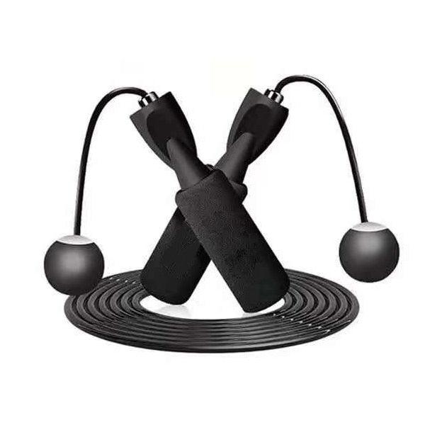 Jump Rope Speed Jumping Steel Wire Double Skipping Workout Fitness Training Adjustable Length Ropeless Skipping Rope Weighted Jump Rope Tangle-Free Rapid Speed Cordless Jump Rope Fits Any Skill Level Best For Fitness Indoor Ourdoor