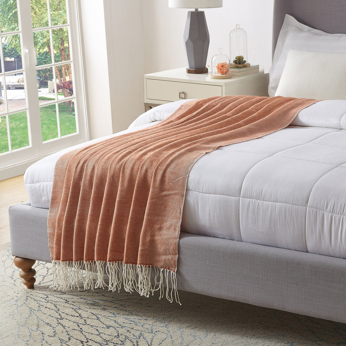 Aliana Faux Cashmere Throw