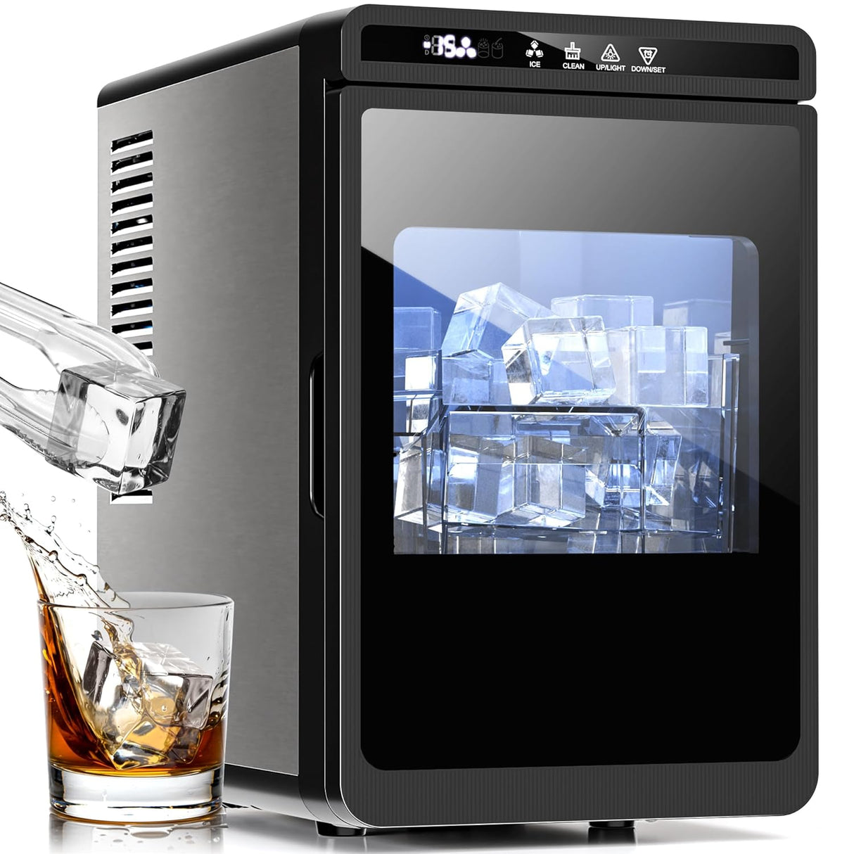 Kismile Clear Square Ice Cubes Maker 58003RIM0