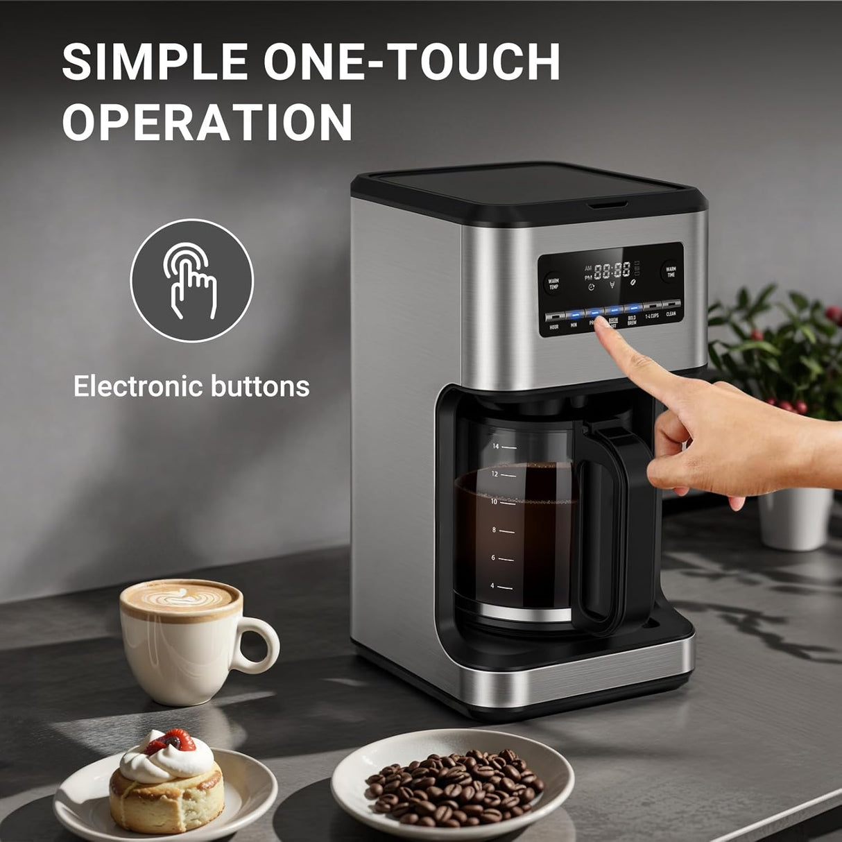 Kismile Coffee Maker CM3751S