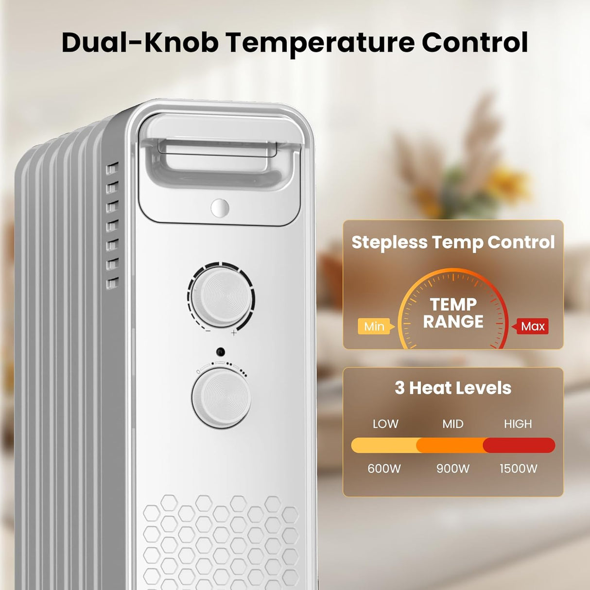 Kismile Portable Radiator Electric Heater