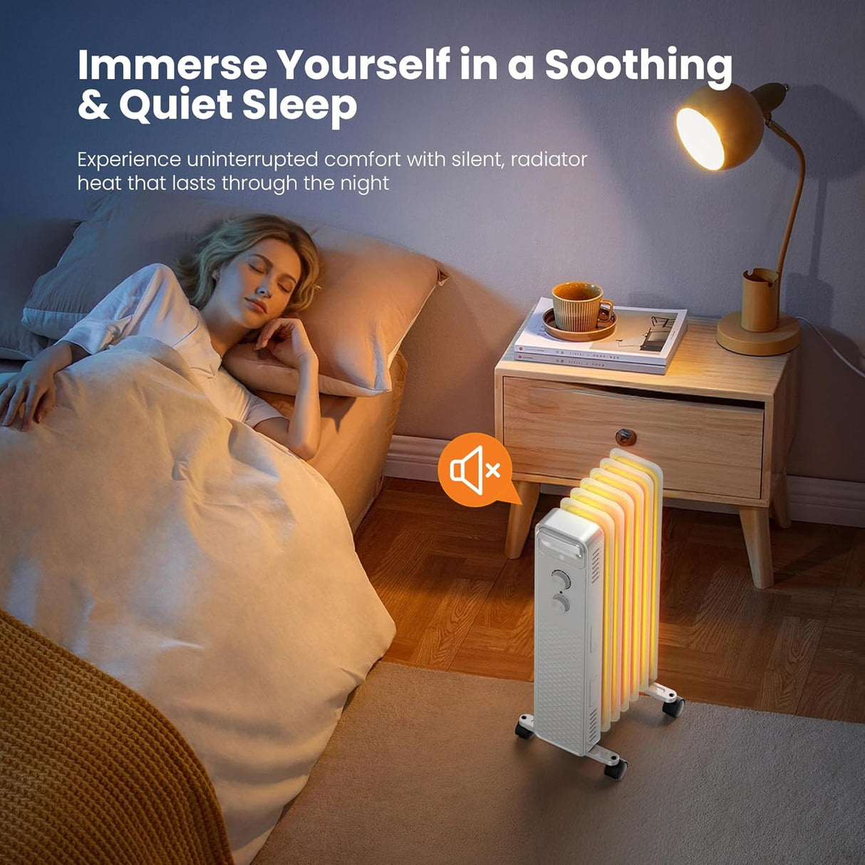 Kismile Portable Radiator Electric Heater