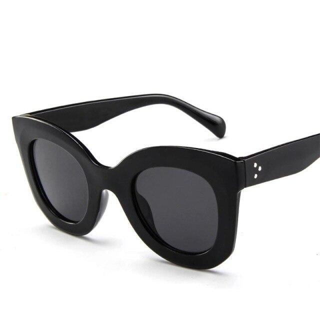 Ladies Fashion Retro Sun Sunglasses For Women Cat Eye Glasses Women/Men Luxury Eyewear For Female Lightweight Frame Glasses For Women Retro Eyewear Unique Style Eyeglasses