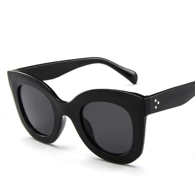 Ladies Fashion Retro Sun Sunglasses For Women Cat Eye Glasses Women/Men Luxury Eyewear For Female Lightweight Frame Glasses For Women Retro Eyewear Unique Style Eyeglasses