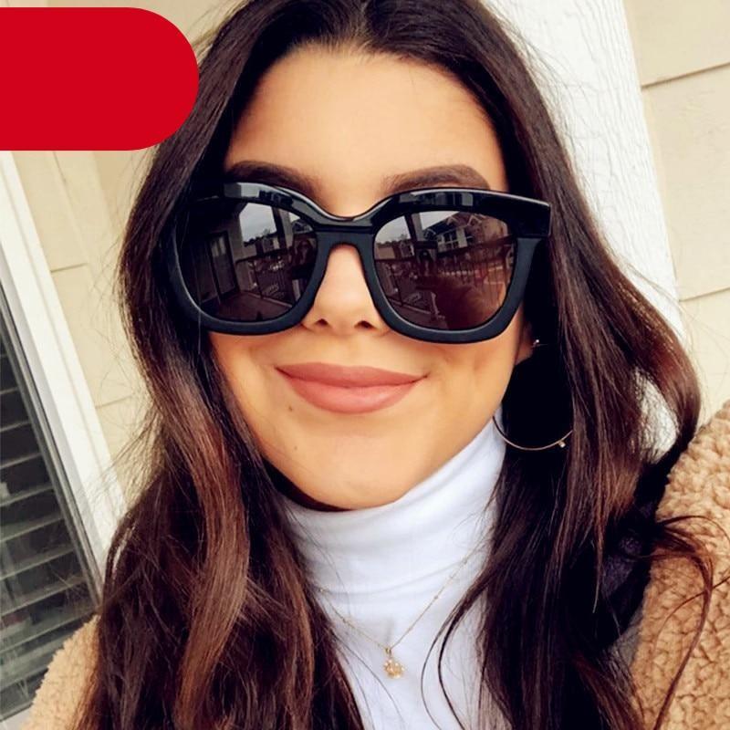 Ladies Fashion Retro Sun Sunglasses For Women Cat Eye Glasses Women/Men Luxury Eyewear For Female Lightweight Frame Glasses For Women Retro Eyewear Unique Style Eyeglasses