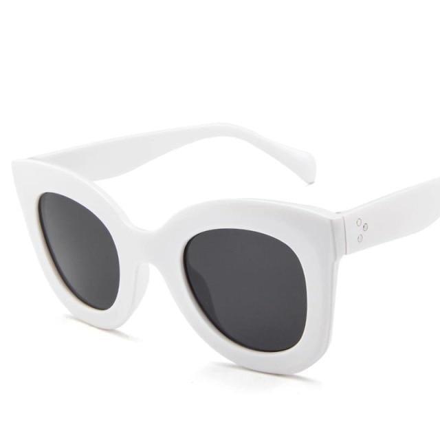 Ladies Fashion Retro Sun Sunglasses For Women Cat Eye Glasses Women/Men Luxury Eyewear For Female Lightweight Frame Glasses For Women Retro Eyewear Unique Style Eyeglasses