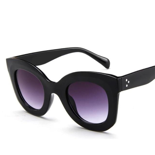 Ladies Fashion Retro Sun Sunglasses For Women Cat Eye Glasses Women/Men Luxury Eyewear For Female Lightweight Frame Glasses For Women Retro Eyewear Unique Style Eyeglasses