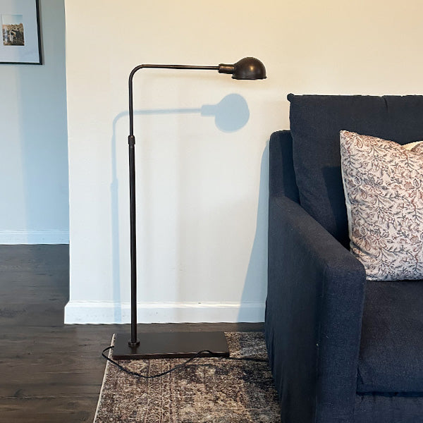 Adjustable Dome Iron Floor Lamp