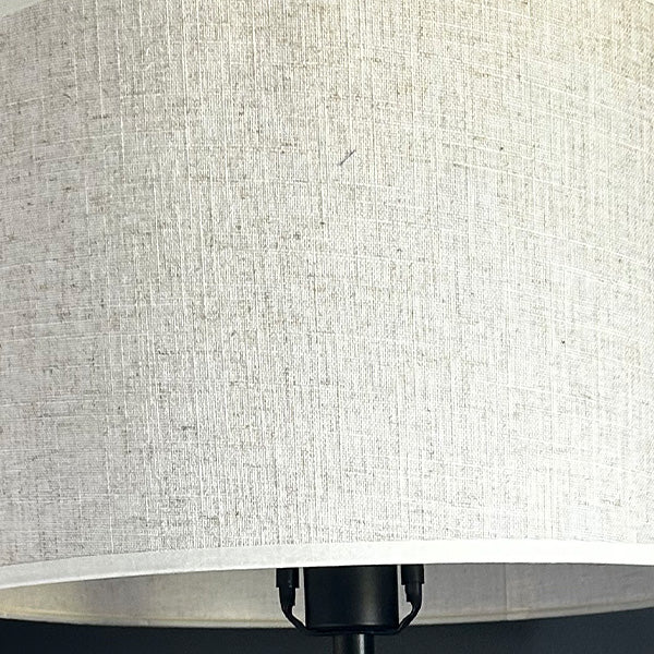 Intricate Beige Bedside Table Lamp