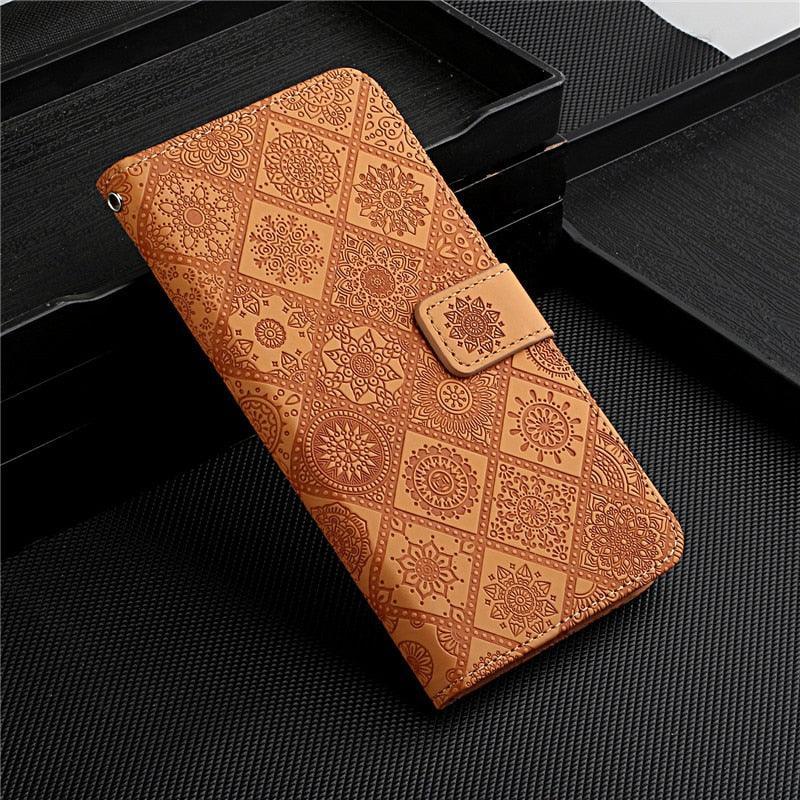 Leather Flip Case For iphone 11 12 13 Pro Max Mini Case Wallet Card Phone Cover For iphone Genuine Leather 2 in 1 Flip Simple Magnetic Cover For iPhone
