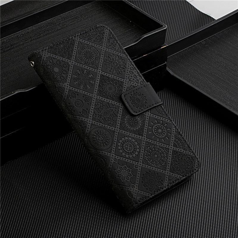 Leather Flip Case For iphone 11 12 13 Pro Max Mini Case Wallet Card Phone Cover For iphone Genuine Leather 2 in 1 Flip Simple Magnetic Cover For iPhone