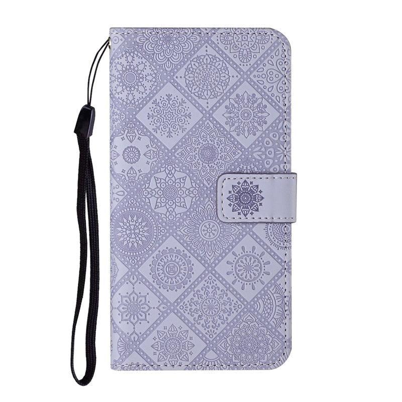 Leather Flip Case For iphone 11 12 13 Pro Max Mini Case Wallet Card Phone Cover For iphone Genuine Leather 2 in 1 Flip Simple Magnetic Cover For iPhone