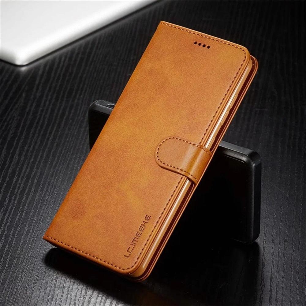 Leather Wallet Case for Xiaomi 12T 12X 11T Mi 11 Lite Poco M4 M3 X4 X3 Pro F3 Redmi 10C 9C 9A Note 11S 10 9S 8T Pro Flip Cover Card Holder Wallet Flip Protective Phone Case