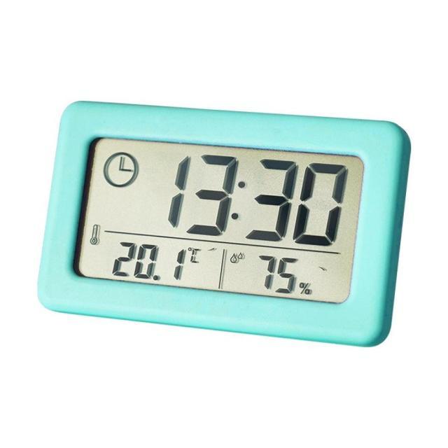 LED Digital Clock Digital Alarm Clock Battery Operated Small Desk Clocks with Smart Night Light Date Indoor Temperature LCD Electronic Clock for Bedroom Electronic Digital Screen Desktop Clock for Home Office Backlight Snooze Desk Clocks