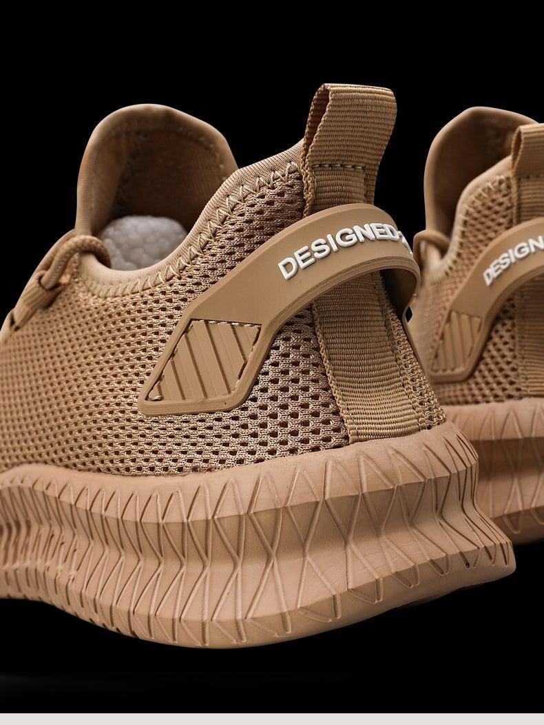 Light Running Comfortable Casual Men's Sneaker Breathable Wear-Resistant Outdoor Walking Men Sport Non Slip Athletic Fashion Sneakers Mesh Workout Casual Sports Sneakers