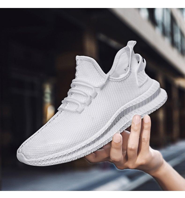 Light Running Comfortable Casual Men's Sneaker Breathable Wear-Resistant Outdoor Walking Men Sport Non Slip Athletic Fashion Sneakers Mesh Workout Casual Sports Sneakers