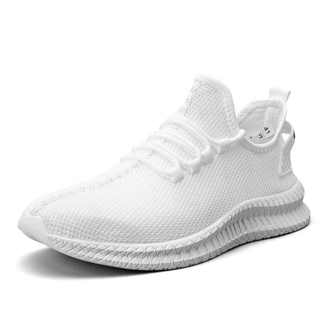 Light Running Comfortable Casual Men's Sneaker Breathable Wear-Resistant Outdoor Walking Men Sport Non Slip Athletic Fashion Sneakers Mesh Workout Casual Sports Sneakers