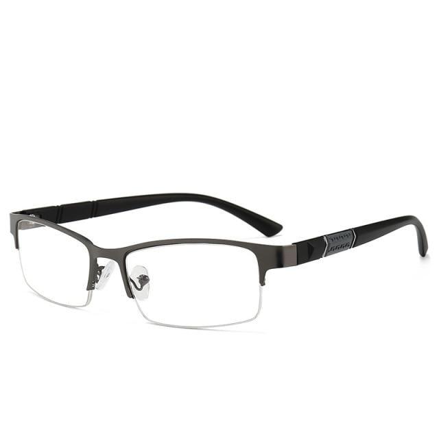 Lightweight Alloy Semi-Rimless Reading Glasses For Men And Women With Quality Half Frame Men Reading Glasses For Men New Retro Eyewear