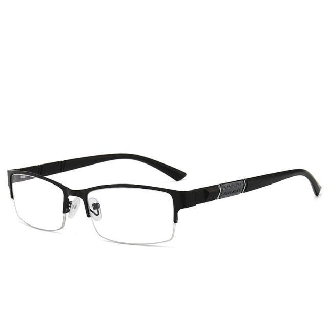 Lightweight Alloy Semi-Rimless Reading Glasses For Men And Women With Quality Half Frame Men Reading Glasses For Men New Retro Eyewear