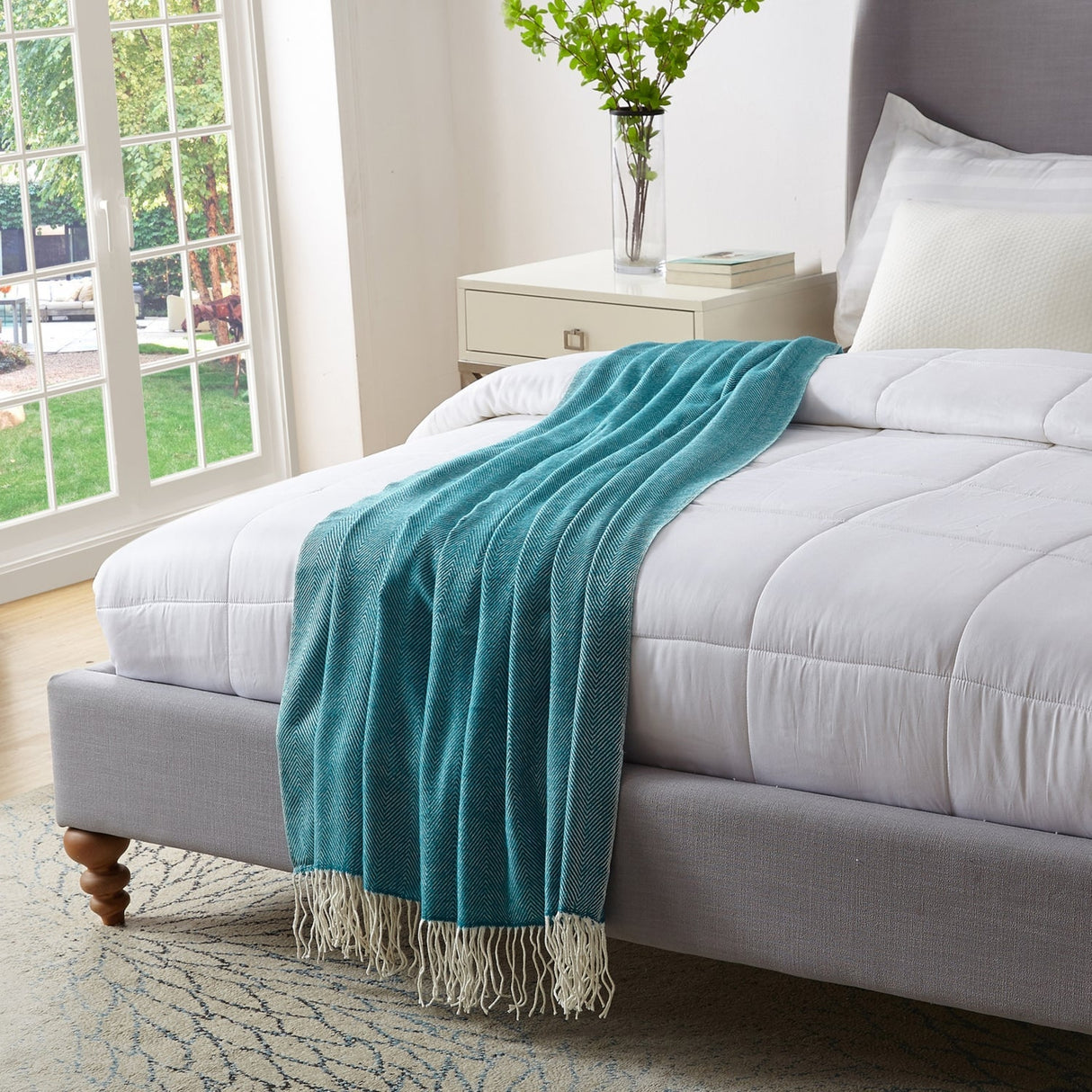 Aliana Faux Cashmere Throw