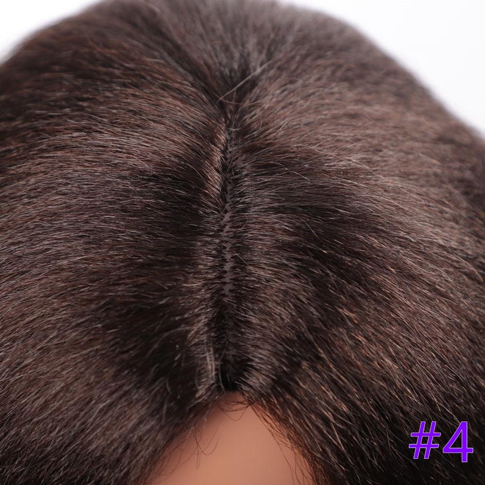 Long Kinky Straight Synthetic Wigs for Black Women Black Brown Blonde Ginger Red White Hair Afro Wigs Synthetic Hair Wigs For Black Women Cosplay Wigs For Women