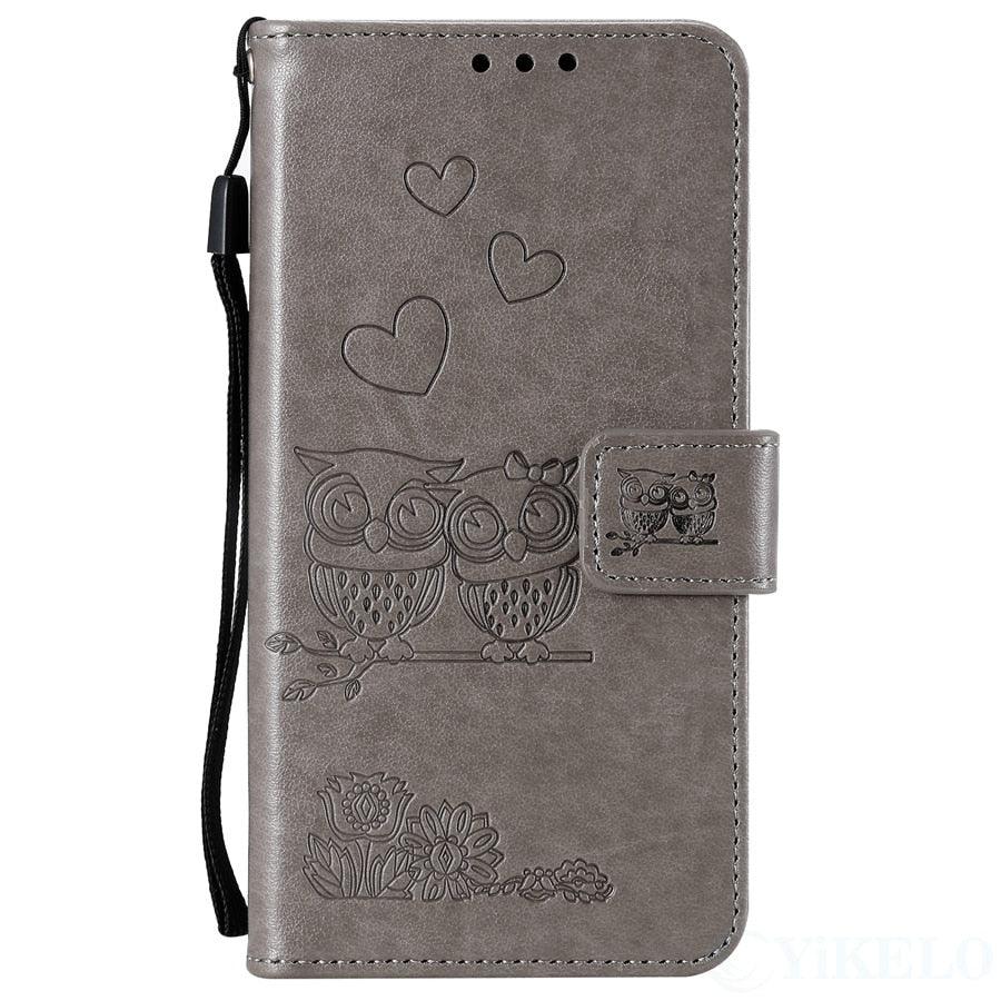 Love Couple Leather Case For iPhone 12 11 Pro mini Phone Flip Wallet Soft Cover Shockproof Floral Cute Modern Leather Wallet Phone Case For iPhone