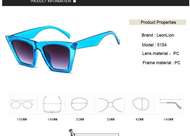 Luxury Design Sunglasses For Women Square Shape Glasses For Women New Popular Retro Design Eyewear For Women/Men Design Sunglasses