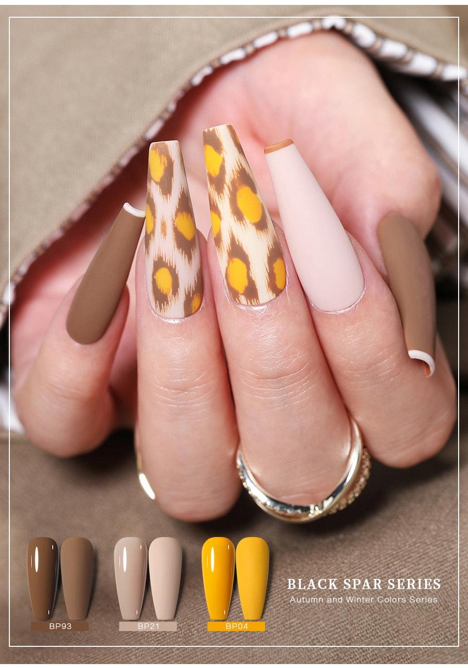 Luxury Modern New Popular Womens Gel Nail Polish Permanent Varnish 10ml Elegant Fashion Design Nail Polish For Women and Girls