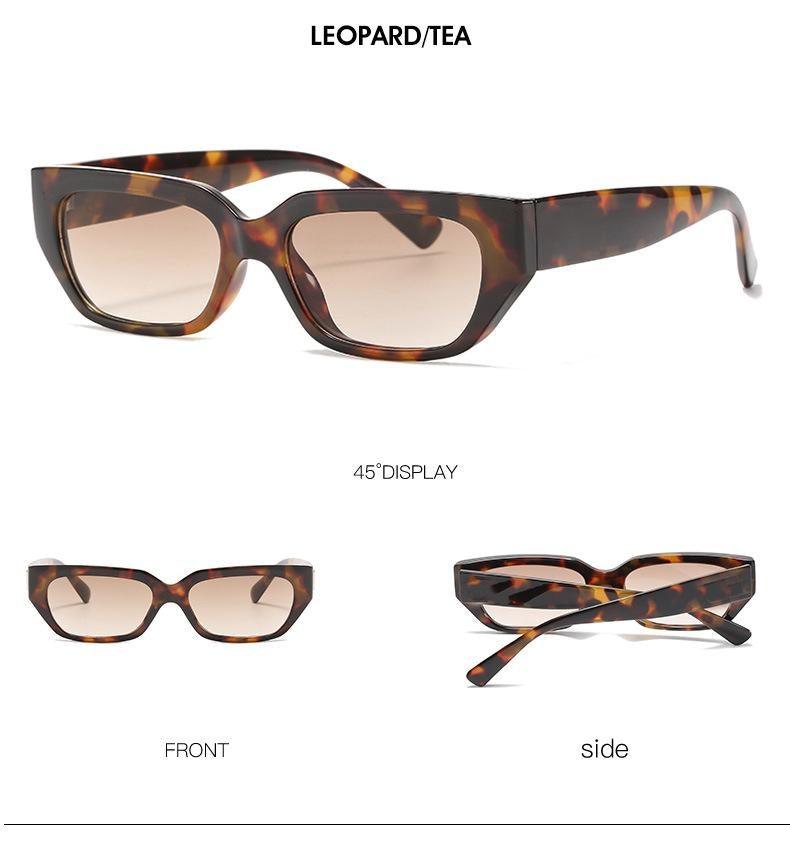 Luxury Style Eyewear For Women/Men Designer Small Frame Cat Eye Glasses Women Cat Eye Sunglasses Vintage Square Shade Women Eyewear