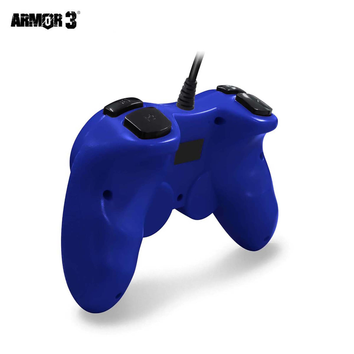 PS3 / PC Wired Controller Blue Armor 3