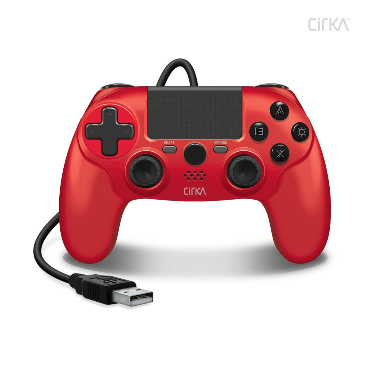 PS4 / PC Wired Controller Red