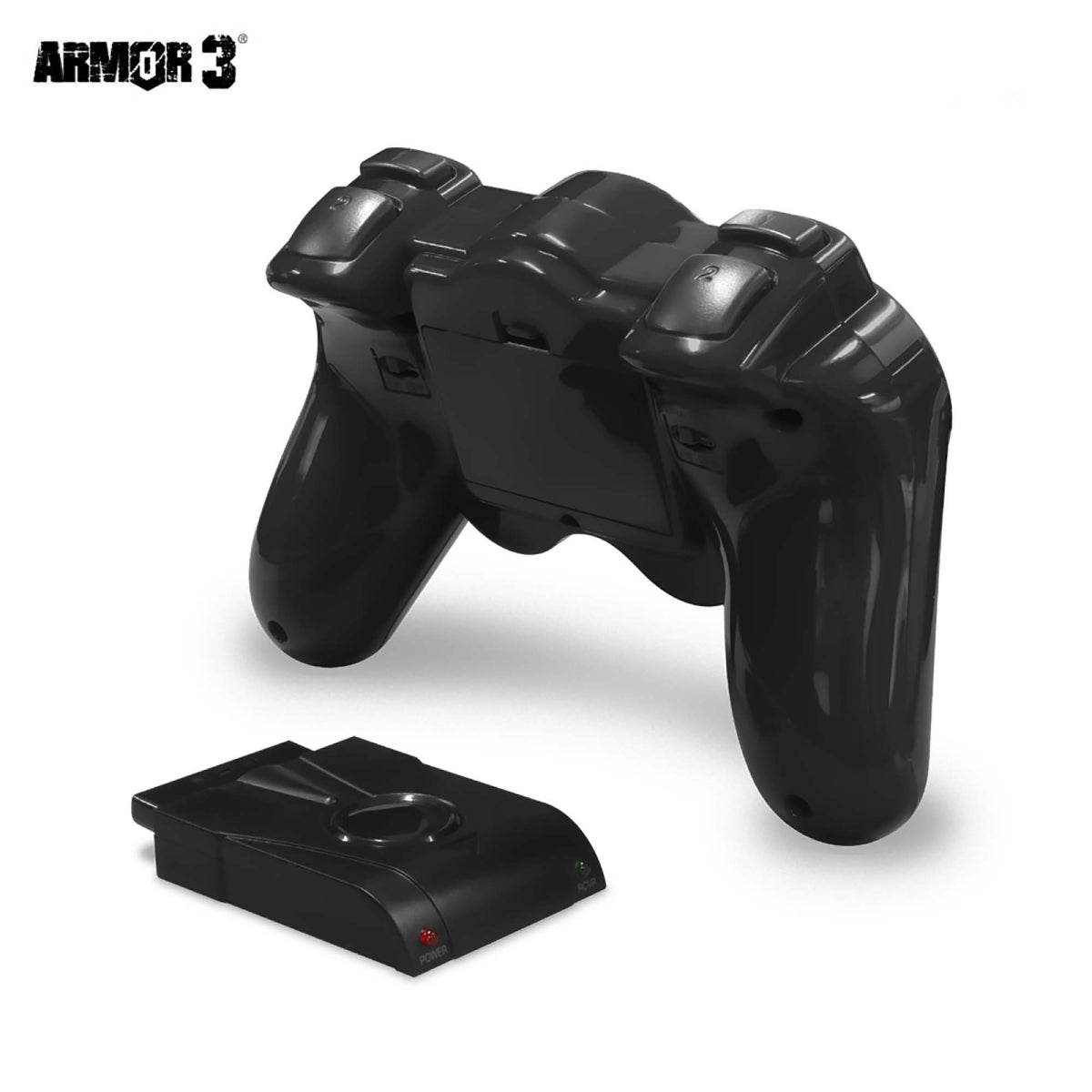 PS2 Wireless Controller Black (NuRange)