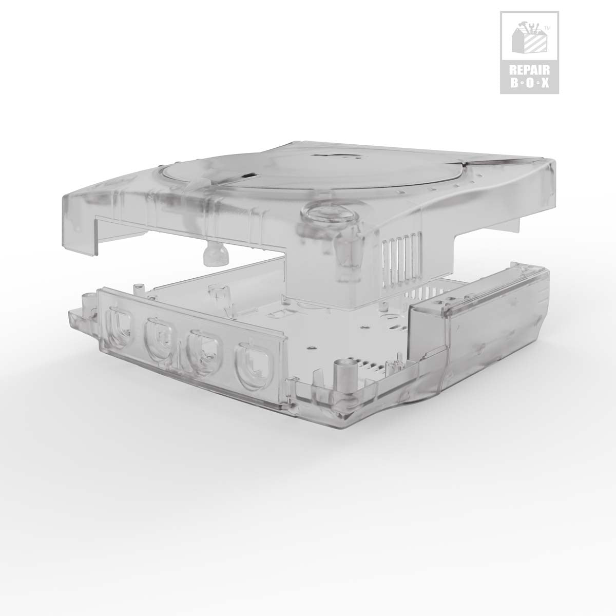 Sega Dreamcast Custom Shell Clear