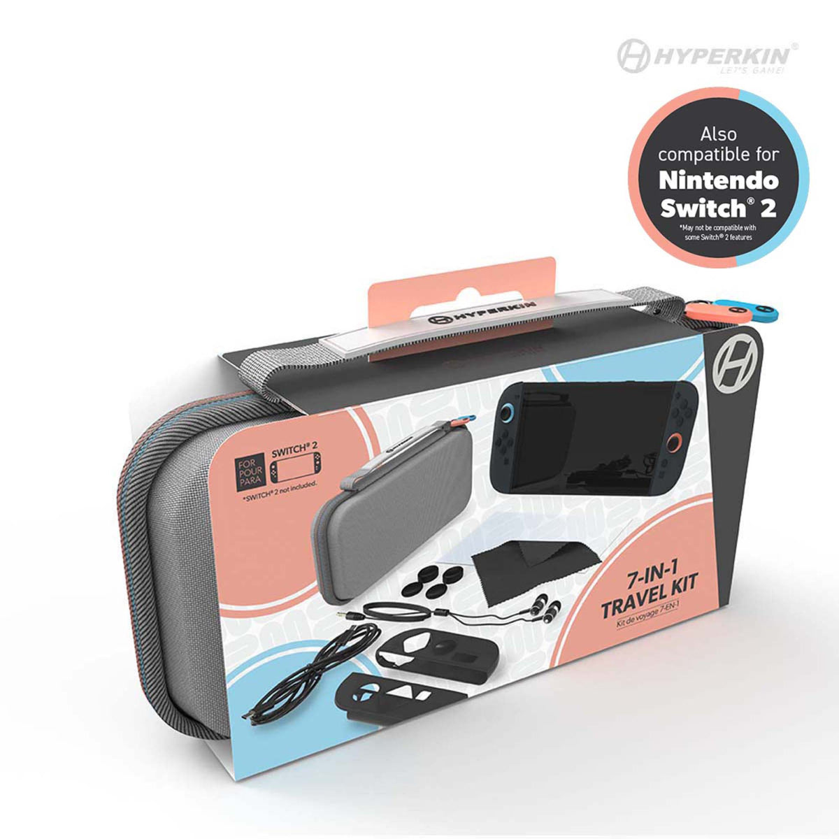 Switch 2 Travel Kit Bundle 7 in 1