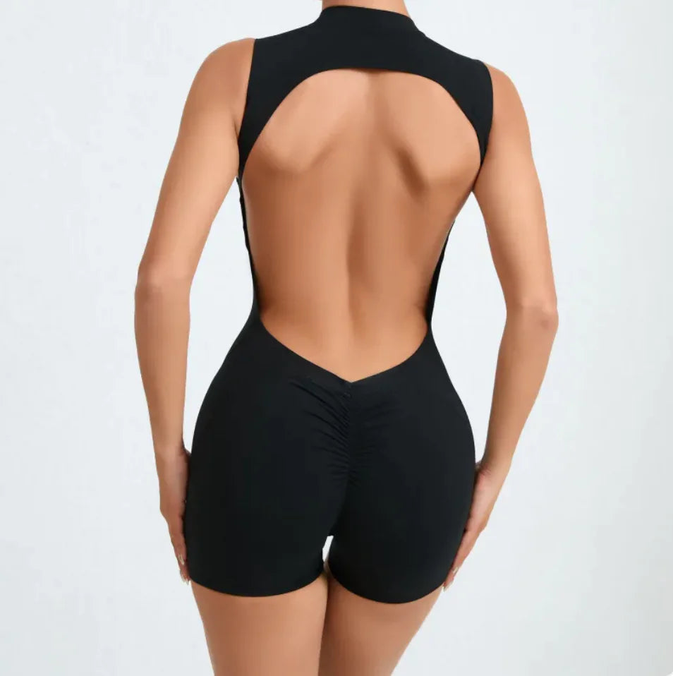 Breezy Backless Yoga Jumpsuit