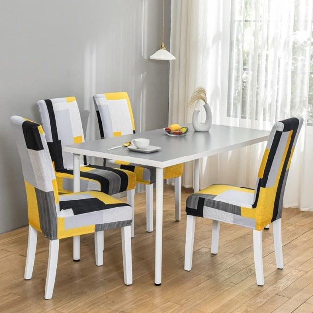 Marble Printed Stretch Chair Cover For Dining Room Office Banquet Chair Protector Elastic Material Armchair Cover Chair Cover Chair Slipcover Marble Background Texture Parson Chair