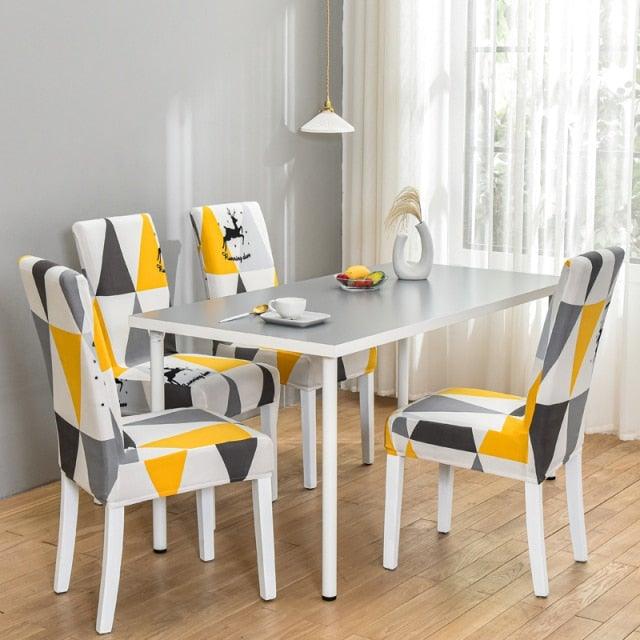 Marble Printed Stretch Chair Cover For Dining Room Office Banquet Chair Protector Elastic Material Armchair Cover Chair Cover Chair Slipcover Marble Background Texture Parson Chair