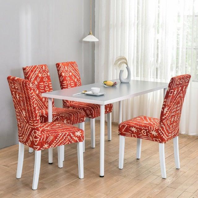 Marble Printed Stretch Chair Cover For Dining Room Office Banquet Chair Protector Elastic Material Armchair Cover Chair Cover Chair Slipcover Marble Background Texture Parson Chair