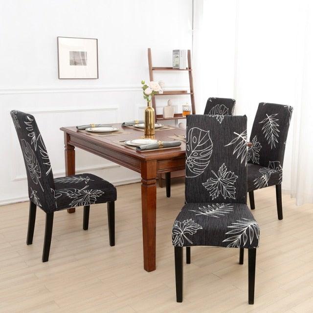 Marble Printed Stretch Chair Cover For Dining Room Office Banquet Chair Protector Elastic Material Armchair Cover Chair Cover Chair Slipcover Marble Background Texture Parson Chair