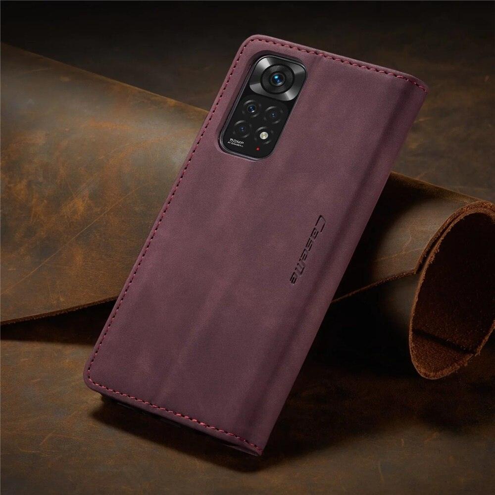 Matte Leather Case for Xiaomi Mi 9T CC9 10T 11T 12T Pro Lite 5G Redmi Note 8 9s 10 11 11S Pro Wallet Flip Cover Poco F3 M3 Pro Women with Card Holder Kickstand Magnetic Leather Flip Case