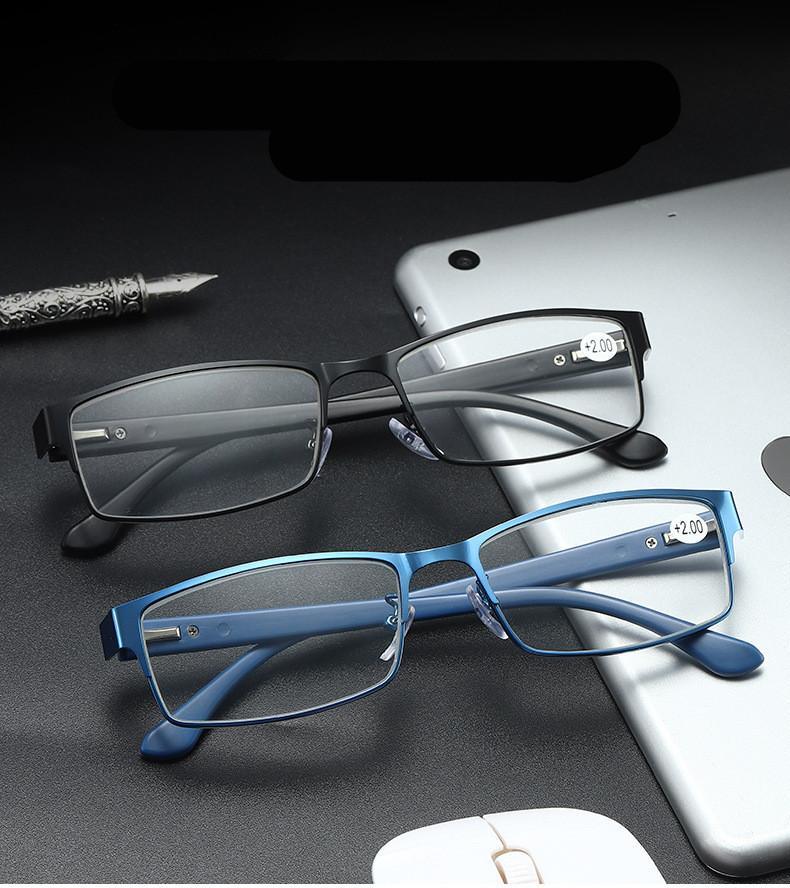 Men Blue Business Glasses Reading Glasses For Women Titanium Eye Glasses Male Hyperopia New Glasses Frame Sunglasses For Ladies Eyewear Frame Sun Glasses For Women Men