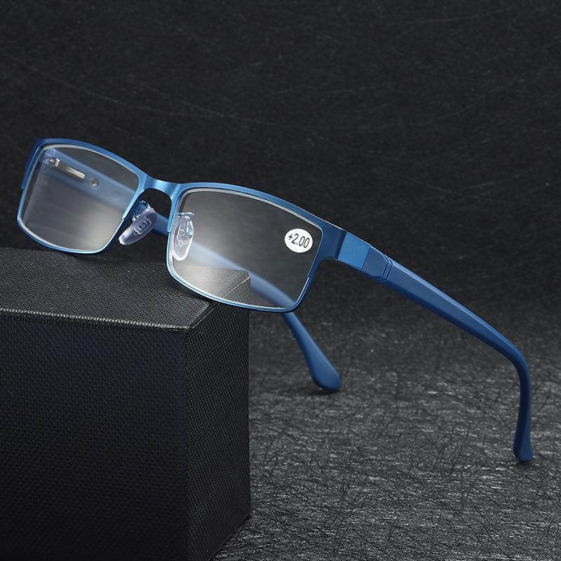 Men Blue Business Glasses Reading Glasses For Women Titanium Eye Glasses Male Hyperopia New Glasses Frame Sunglasses For Ladies Eyewear Frame Sun Glasses For Women Men