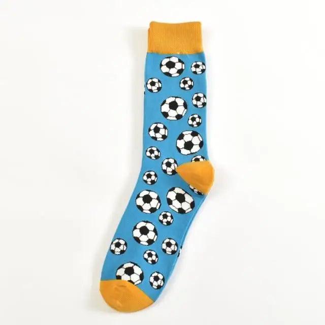 Men Cotton Socks Gradient Color Summer Style Long Wedding Sock Men Knee High Business Socks Man Socks Men's Ladies Novelty Bright Colorful Patterned Cotton Socks