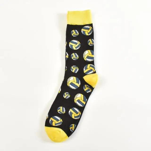 Men Cotton Socks Gradient Color Summer Style Long Wedding Sock Men Knee High Business Socks Man Socks Men's Ladies Novelty Bright Colorful Patterned Cotton Socks