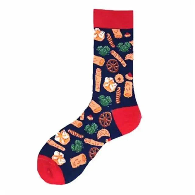 Men Cotton Socks Gradient Color Summer Style Long Wedding Sock Men Knee High Business Socks Man Socks Men's Ladies Novelty Bright Colorful Patterned Cotton Socks