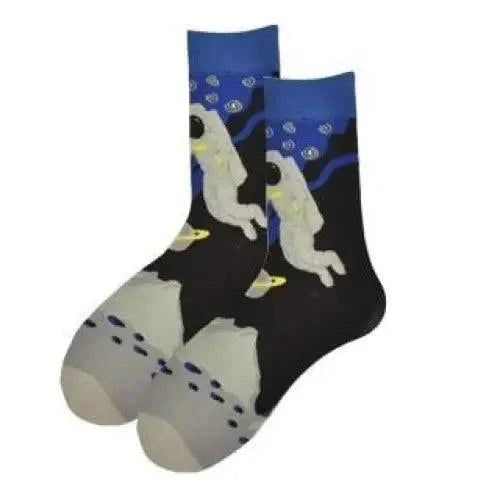 Men Cotton Socks Gradient Color Summer Style Long Wedding Sock Men Knee High Business Socks Man Socks Men's Ladies Novelty Bright Colorful Patterned Cotton Socks